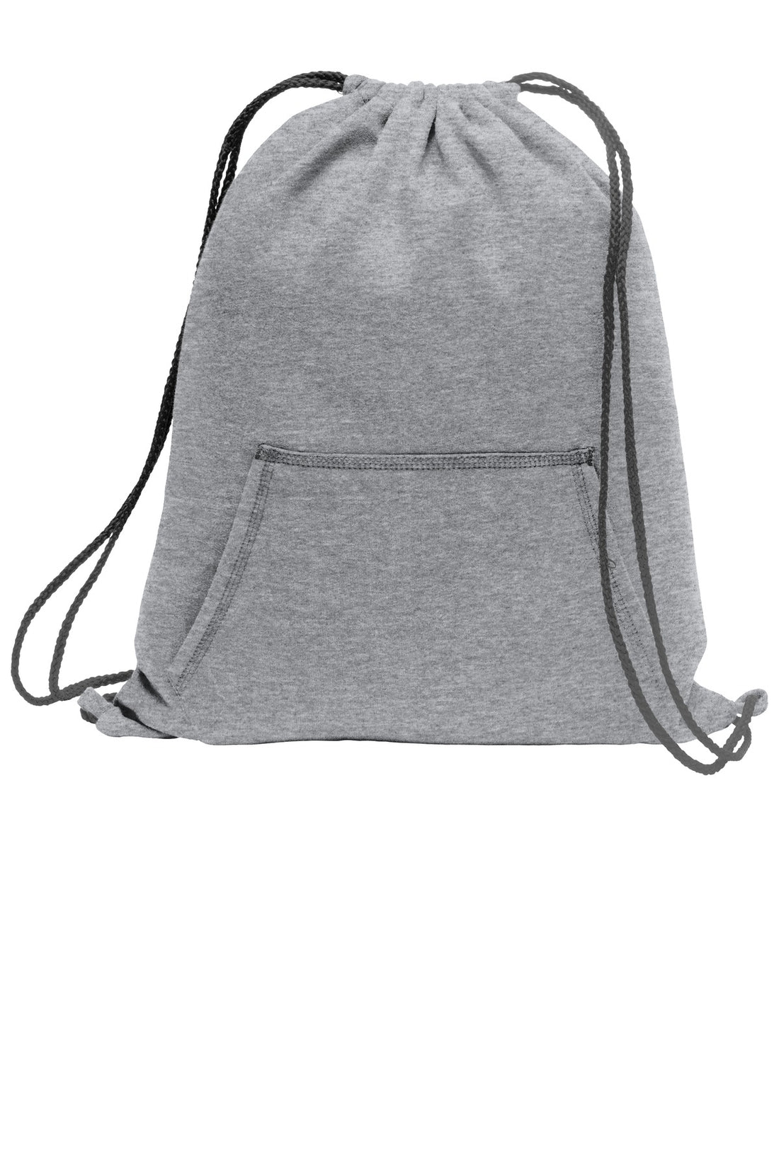 Port & Co® Core Fleece Sweatshirt Cinch Pack. BG614 - Athletic Heather - OSFA
