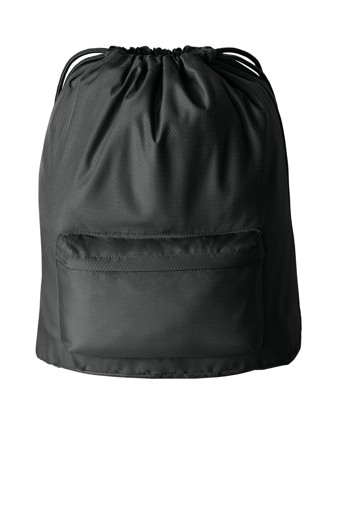 Port Authority® Diamond Pocket Cinch BG637 - Deep Black - OSFA