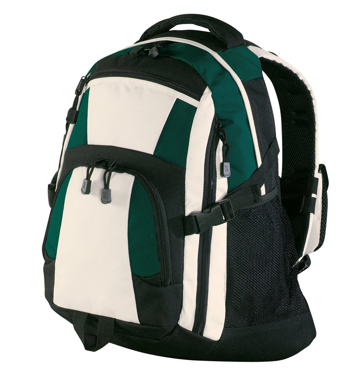 Port Authority® Urban Backpack. BG77 - Black/ Hunter/ Stone - OSFA