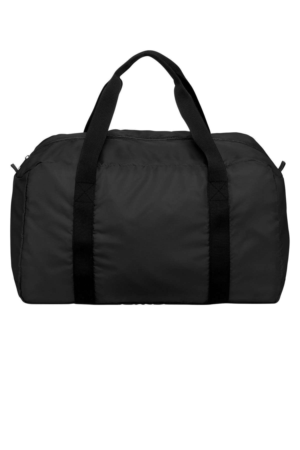 Port Authority® Mini Ripstop Travel Duffel BG820 - Deep Black - OSFA
