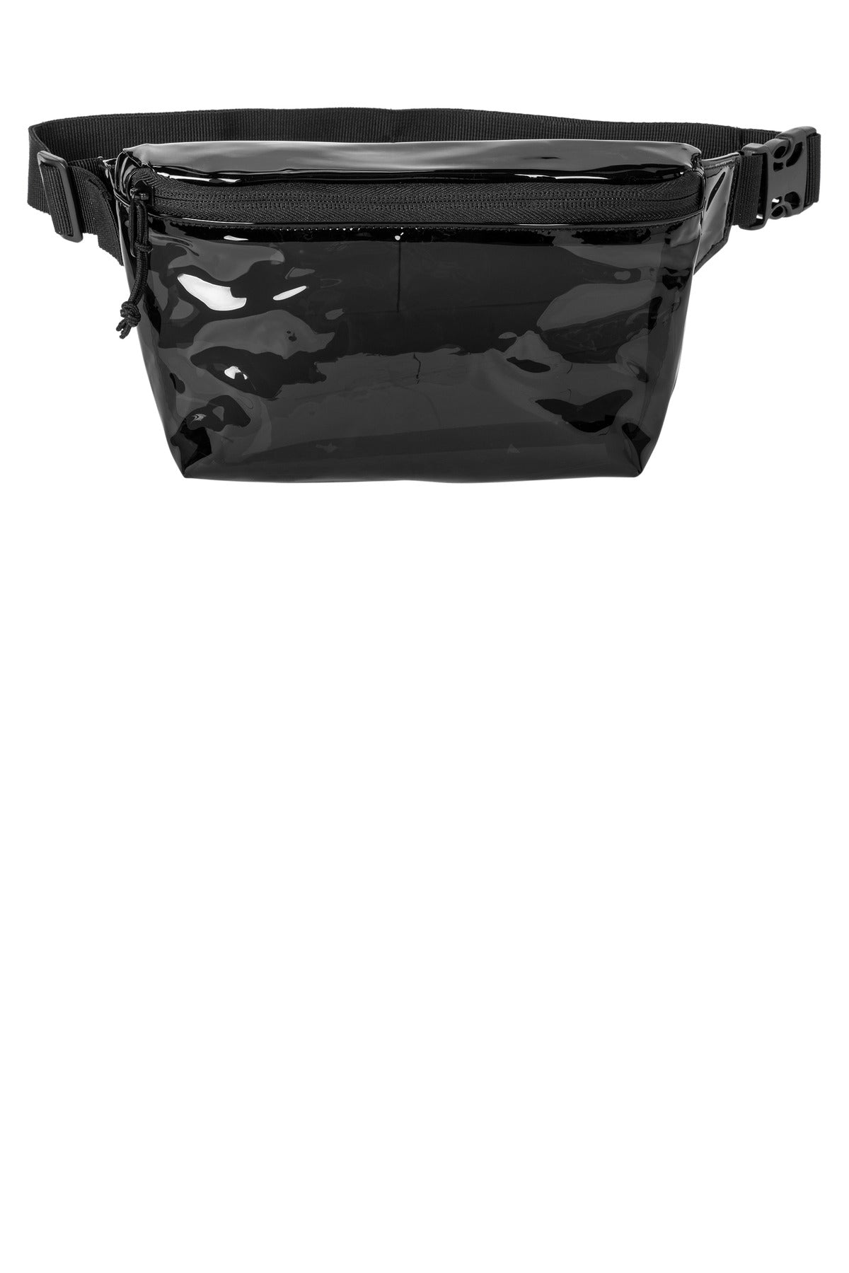 Port Authority® Clear Hip Pack BG930 - Black Smoke/ Black - OSFA