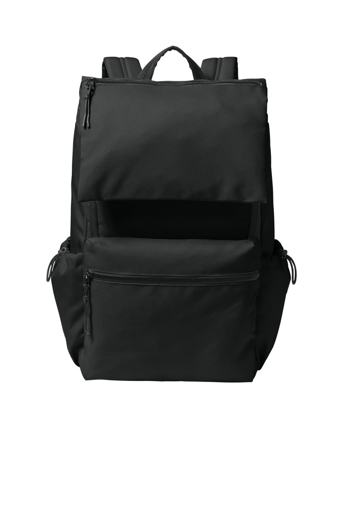 Port Authority® Matte Oxford Backpack BG940 - Deep Black - OSFA