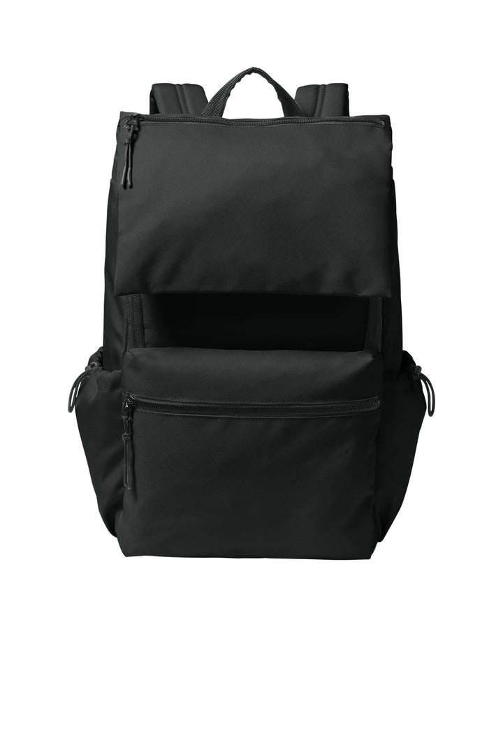 Port Authority® Matte Oxford Backpack BG940 - Deep Black - OSFA
