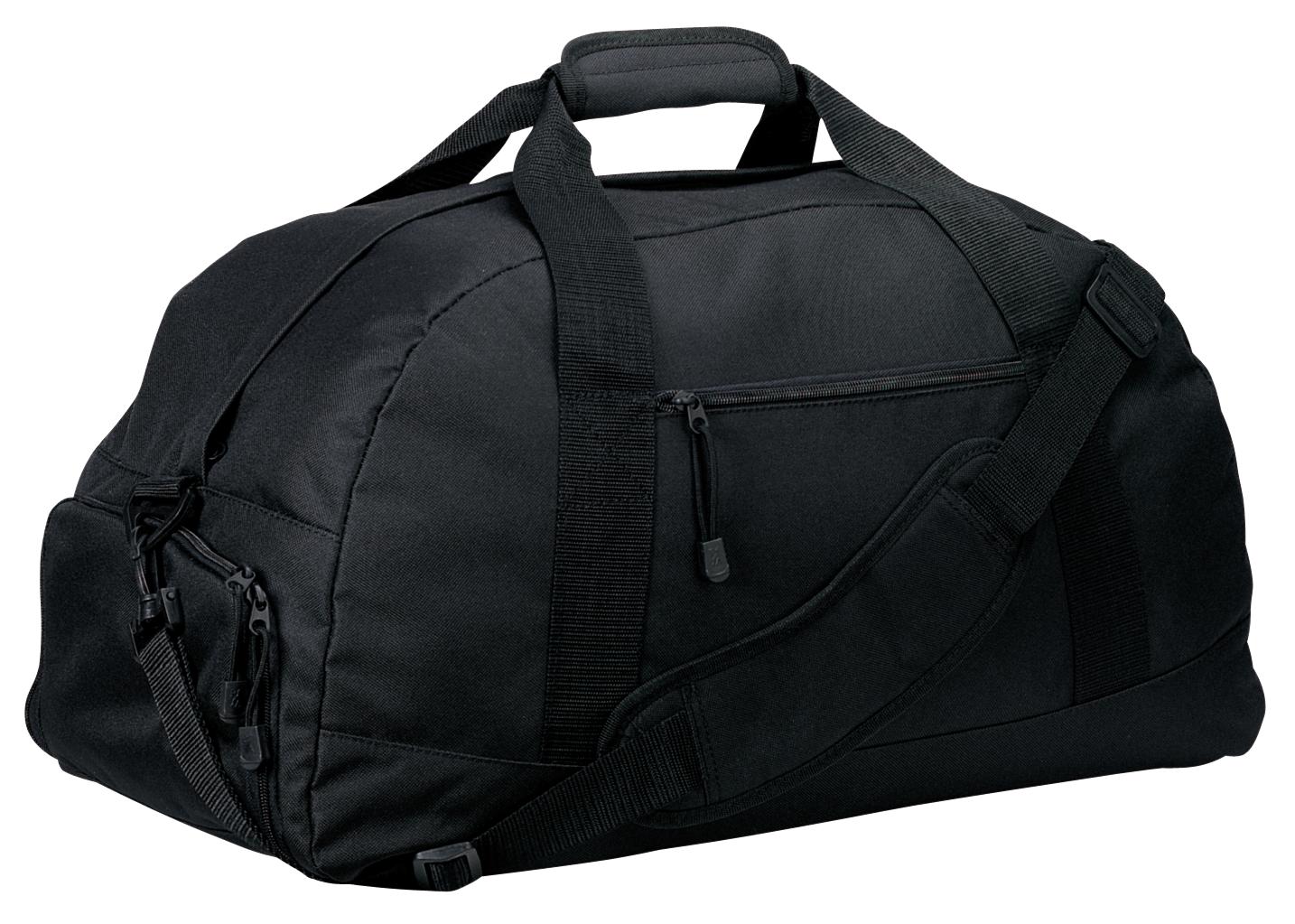 Port Authority® - Basic Large Duffel.  BG980 - Black - OSFA