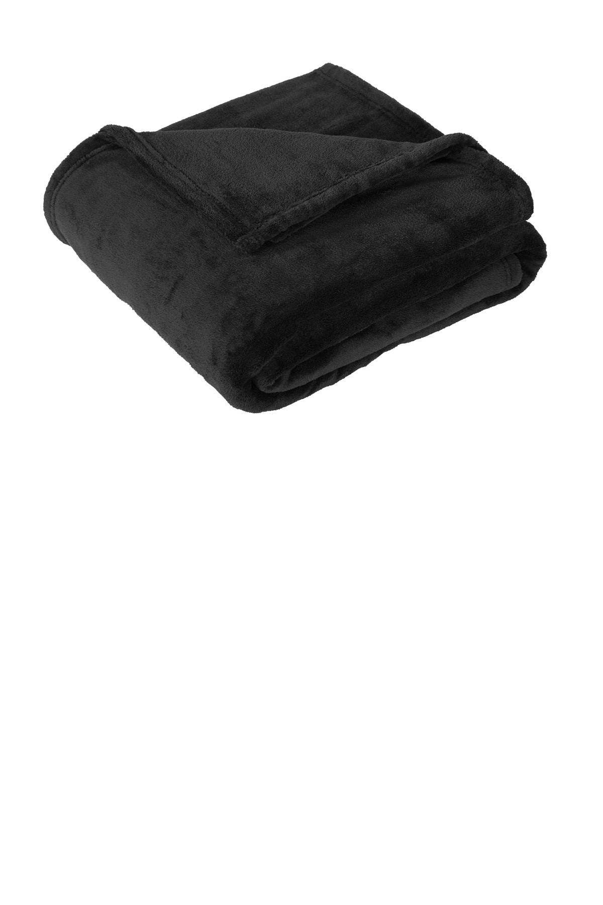 Port Authority ® Oversized Ultra Plush Blanket. BP32 - Deep Black - OSFA