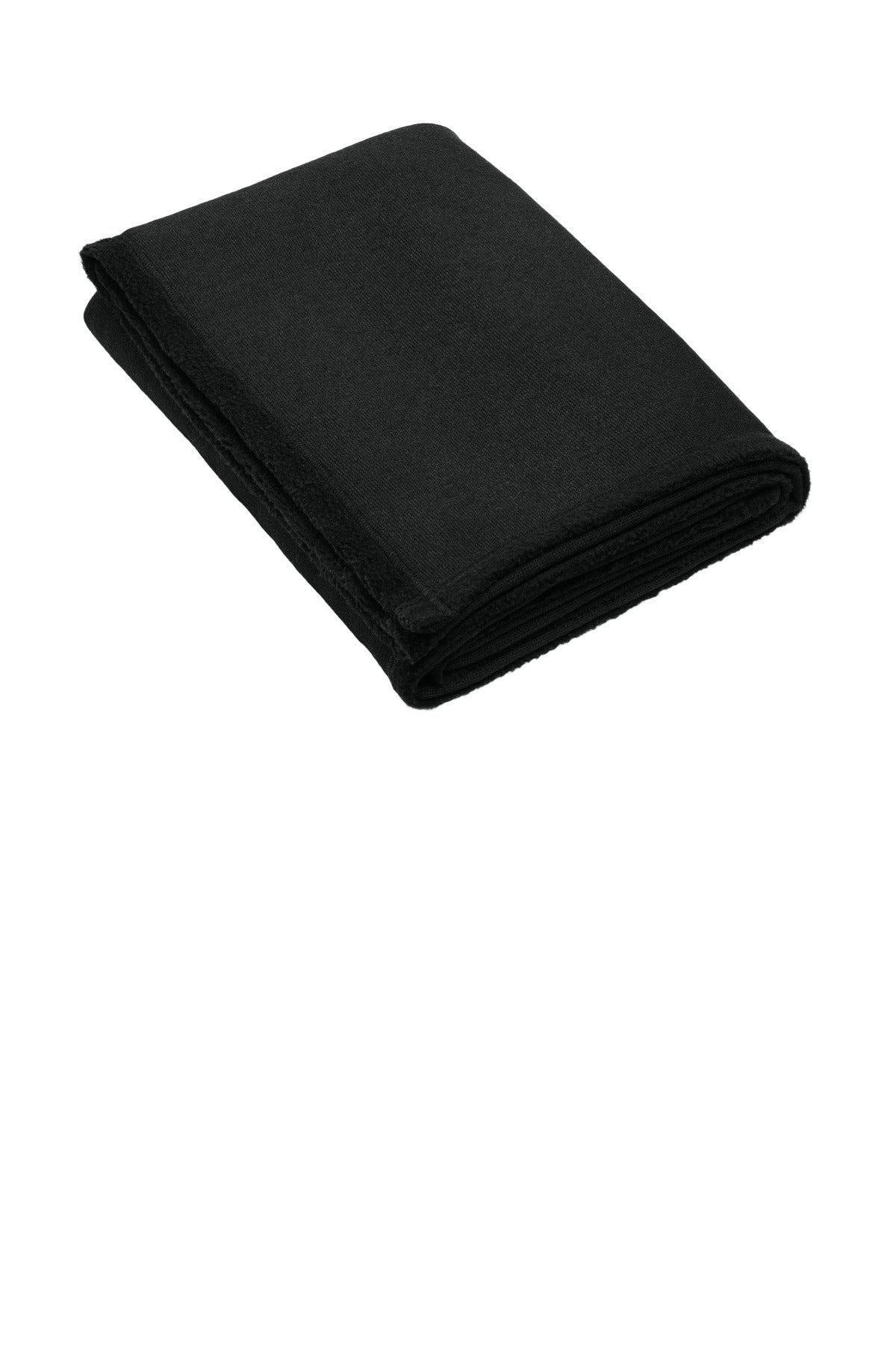 Port Authority® Arc Sweater Fleece Blanket BP46 - Deep Black - OSFA