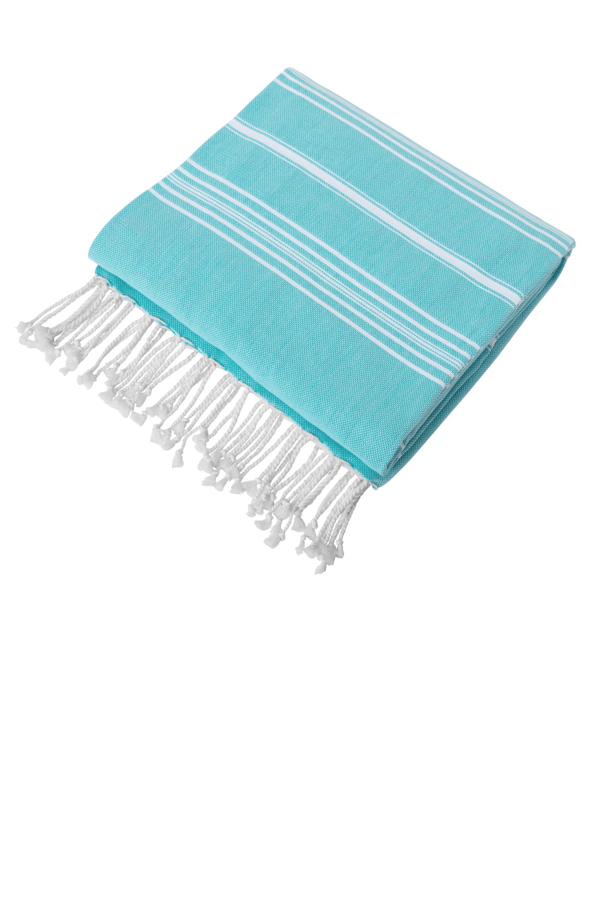 Port Authority® Cali Throw BP90 - Aquamarine/ White - OSFA