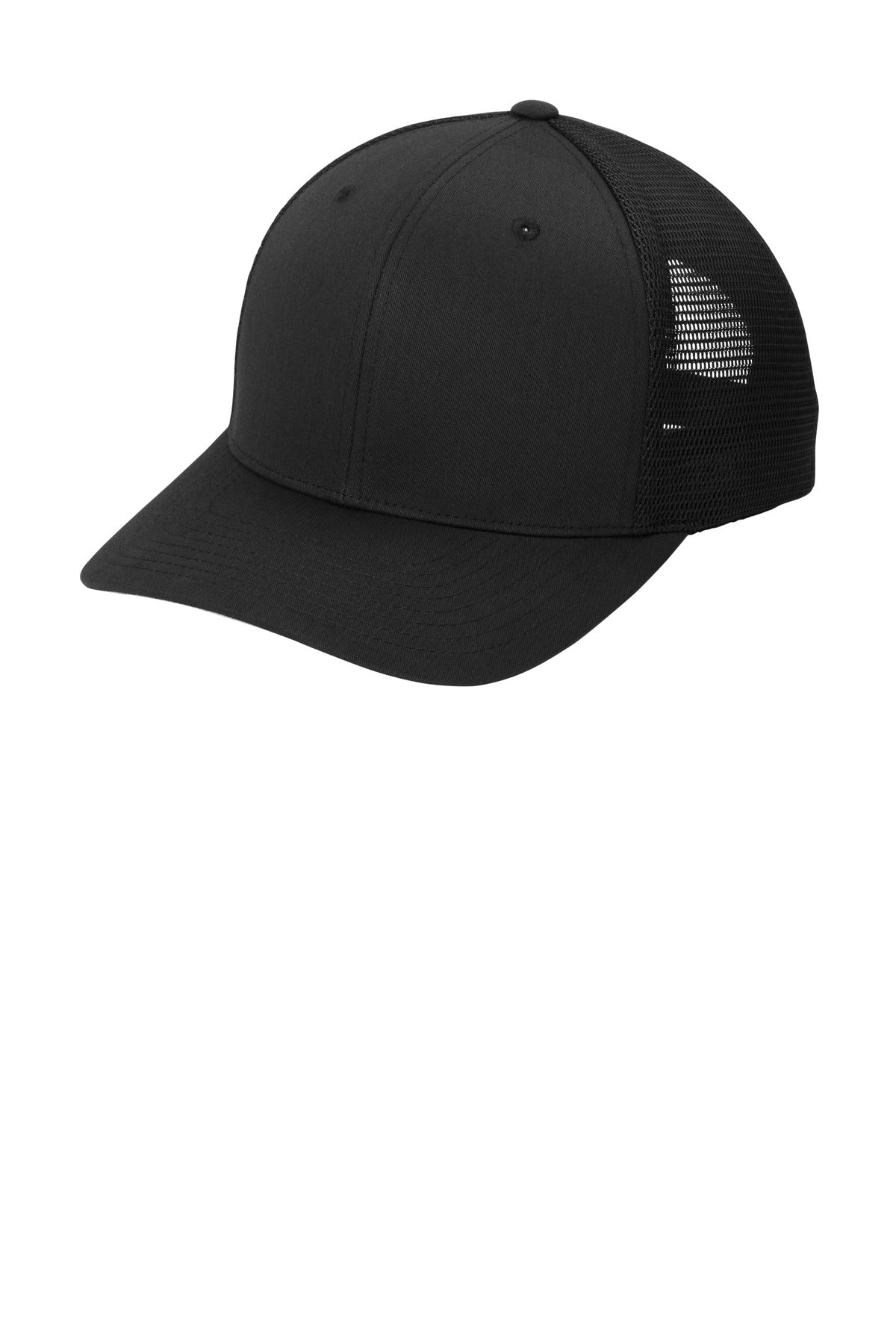 Port Authority® Flexfit 110® Mesh Cap C110 - Black/ Black - OSFA