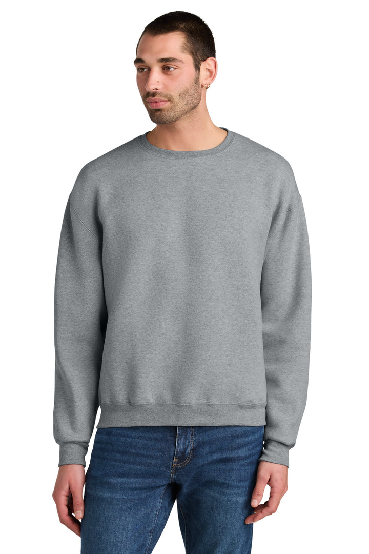 Jerzees Rugged® Unisex Crewneck Sweatshirt C12M - Athletic Heather - 2XL