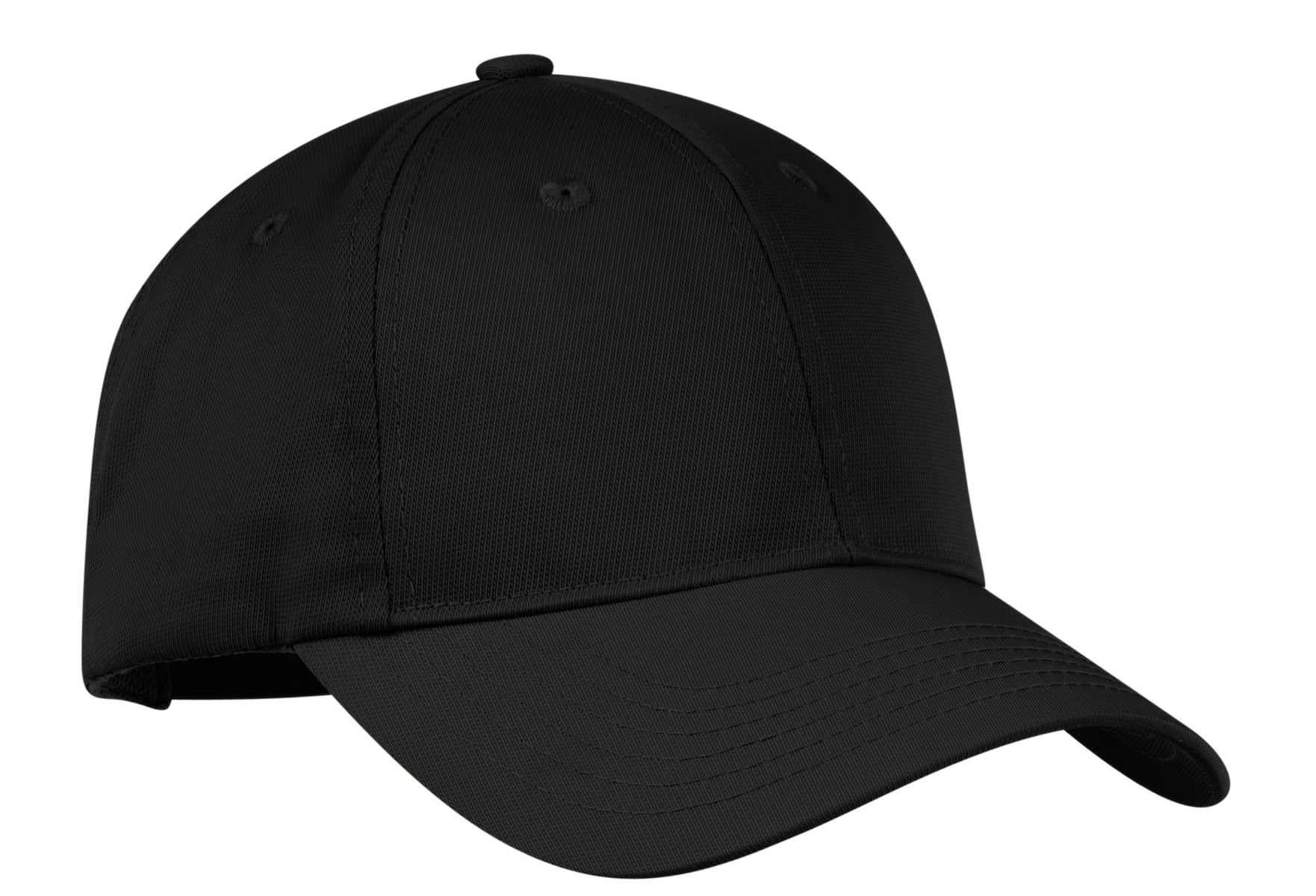 Port Authority® Nylon Twill Performance Cap.  C868 - Black - OSFA