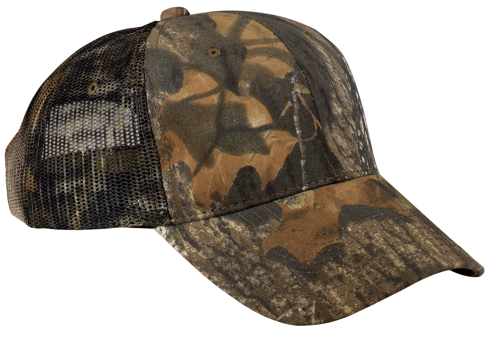 Port Authority® Pro Camouflage Series Cap with Mesh Back.  C869 - Mossy Oak New Break-Up - OSFA