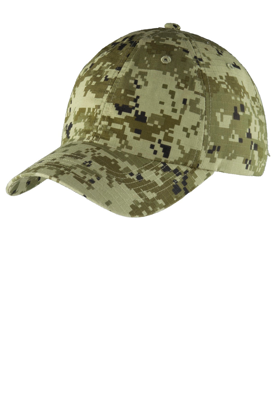 Port Authority® Digital Ripstop Camouflage Cap. C925 - Green Camo - OSFA