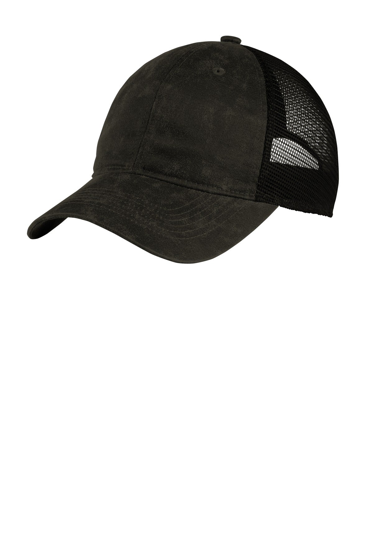 Port Authority ® Pigment Print Mesh Back Cap. C927 - Black - OSFA