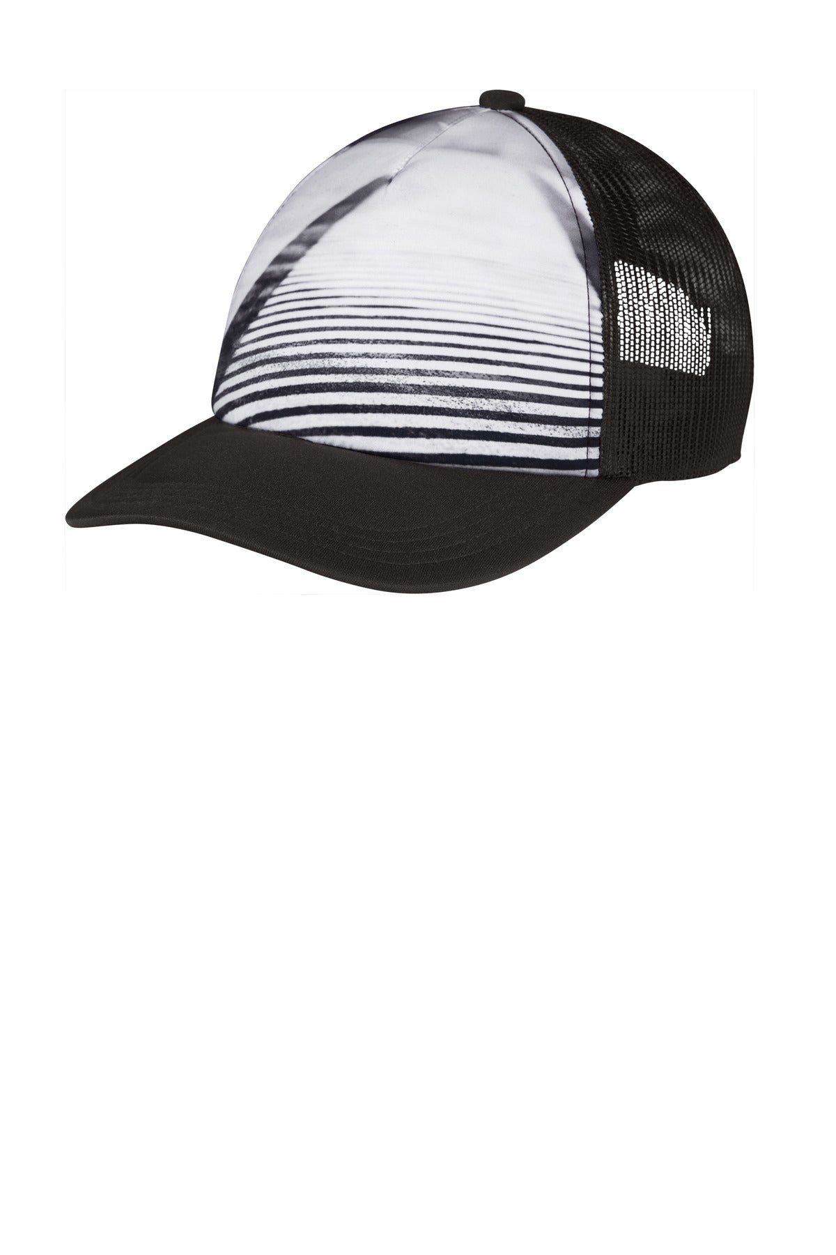 Port Authority ® Photo Real Snapback Trucker Cap C950 - City Street - OSFA