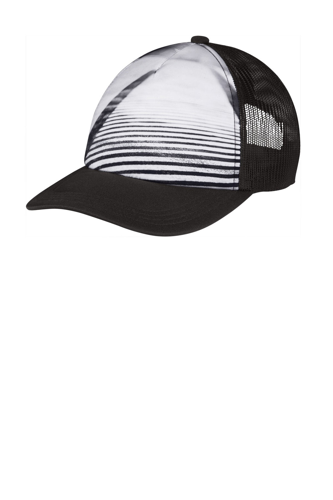 Port Authority ® Photo Real Snapback Trucker Cap C950 - City Street - OSFA