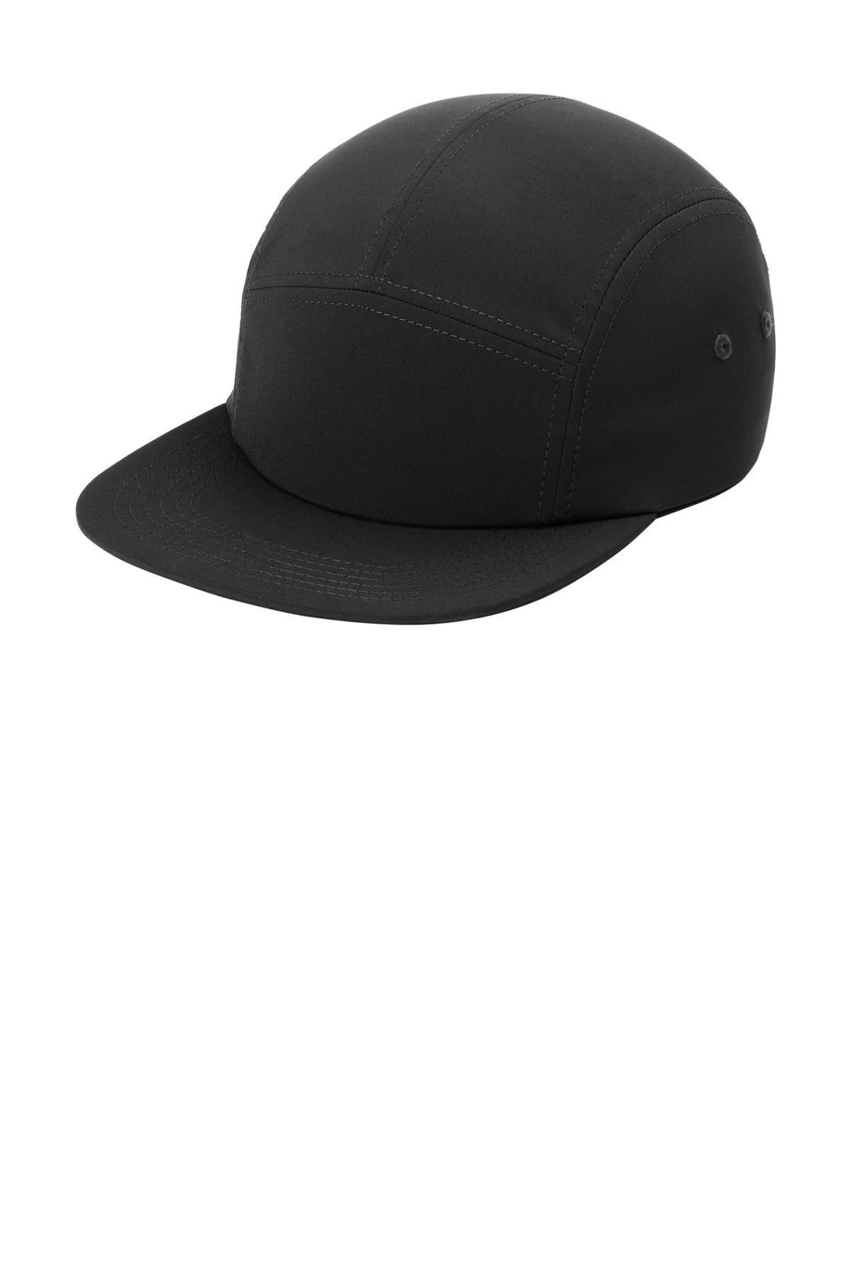 Port Authority® Poly Camper Cap C982 - Black - OSFA