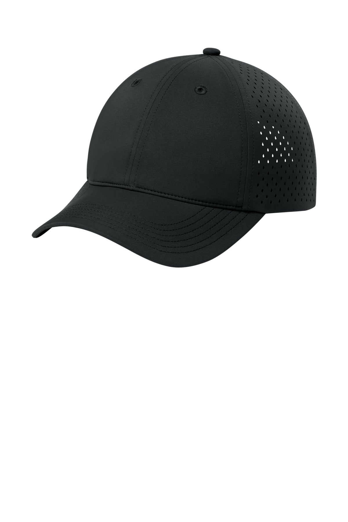 Port Authority® All-Day Performance UPF Perforated Cap C995 - Deep Black - OSFA