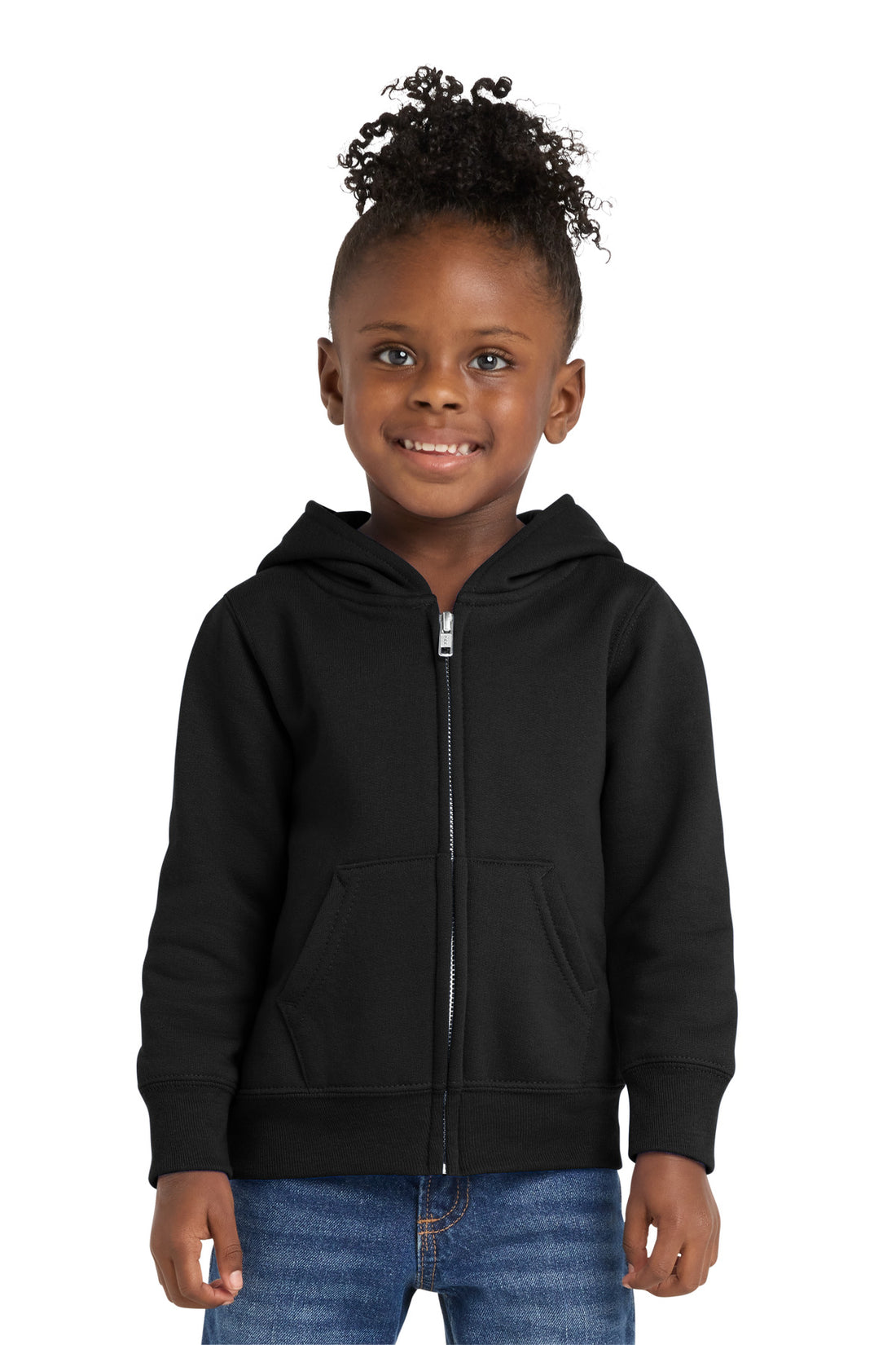 Port & Co® Toddler Core Fleece Full-Zip Hooded Sweatshirt. CAR78TZH