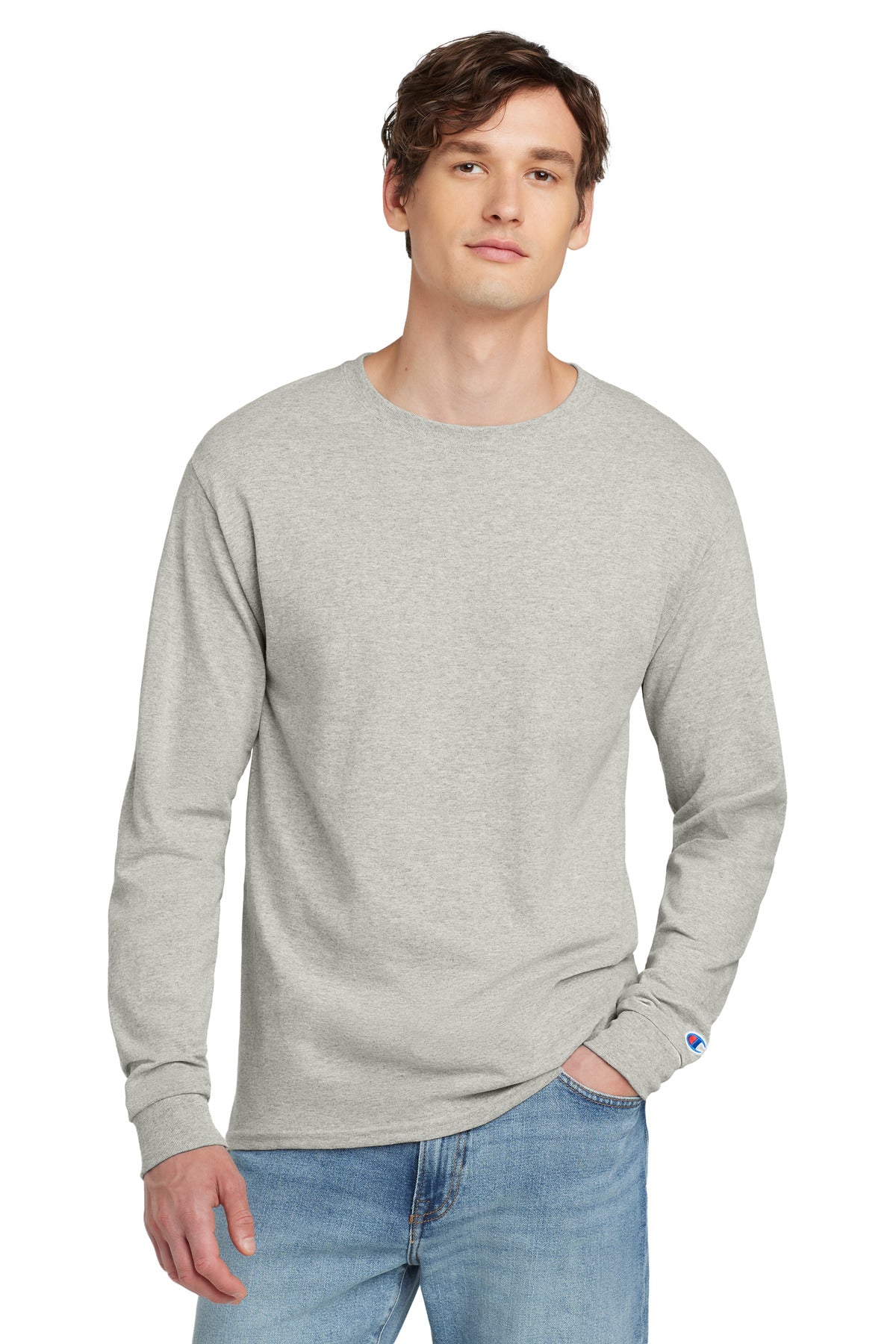 Champion® Jersey Long Sleeve Tee CC8C