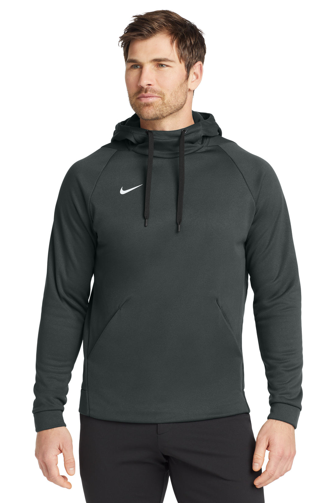 Nike Therma-FIT Pullover Fleece Hoodie  CN9473 - Team Anthracite - 2XL