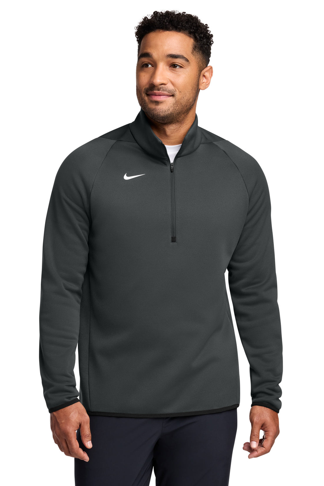 Nike Therma-FIT 1/4-Zip Fleece CN9492 - Team Anthracite - 2XL