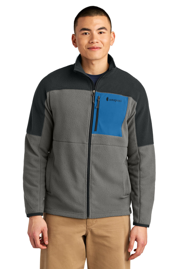 Cotopaxi® Abrazo Full-Zip Fleece Jacket COTOM1695 - Black/ Cinder - 2XL