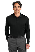 CornerStone® Workwear Pro Tactical Long Sleeve Polo CS452LS - Black - 2XL