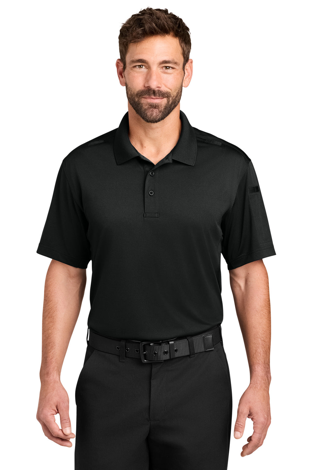 CornerStone® Workwear Pro Tactical Polo CS452 - Black - 2XL