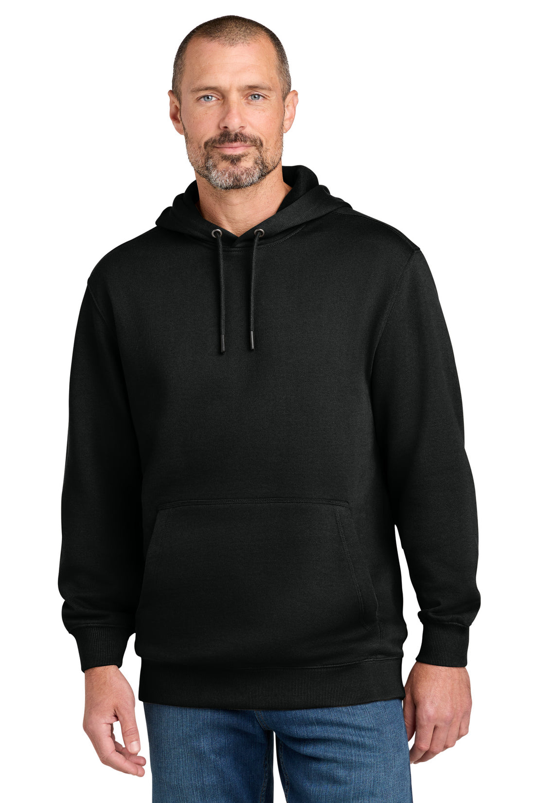 CornerStone® Tough Fleece Pullover Hoodie CSF630 - Black - 2XL