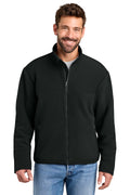 CornerStone® Fleece Overlay Jacket CSF750 - Black - 2XL