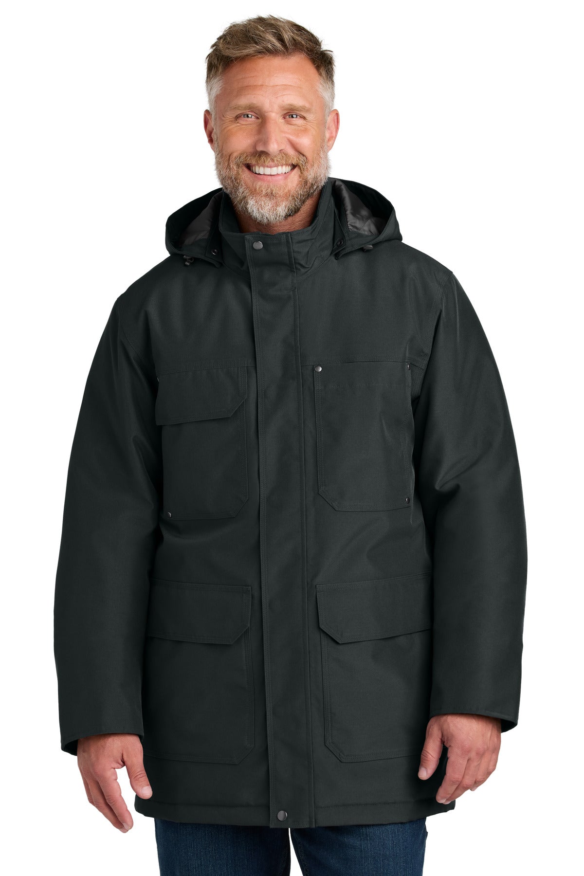 CornerStone® Elements Insulated Parka CSJ10 - Black - 2XL
