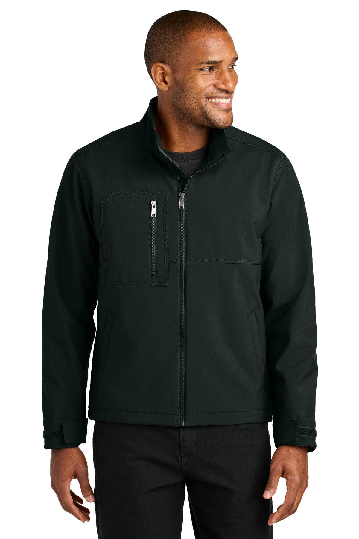 CornerStone® Workwear Soft Shell CSJ70 - Black - 2XL