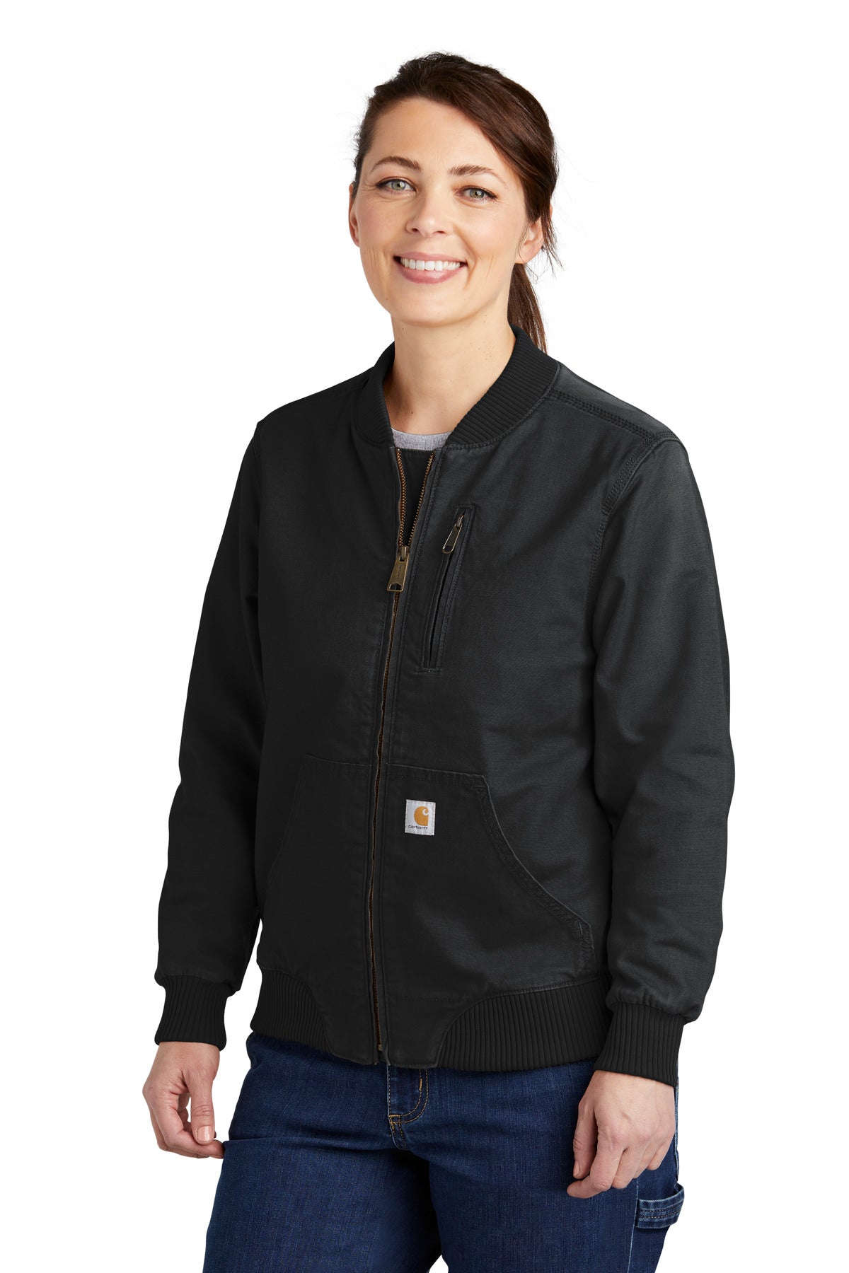 Carhartt® Women's Rugged Flex® Crawford Jacket CT102524 - Black - 2XL