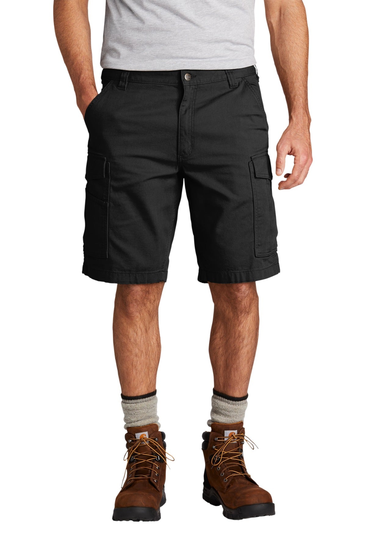 Carhartt® Rugged Flex® Rigby Cargo Short CT103542 - Black - W30