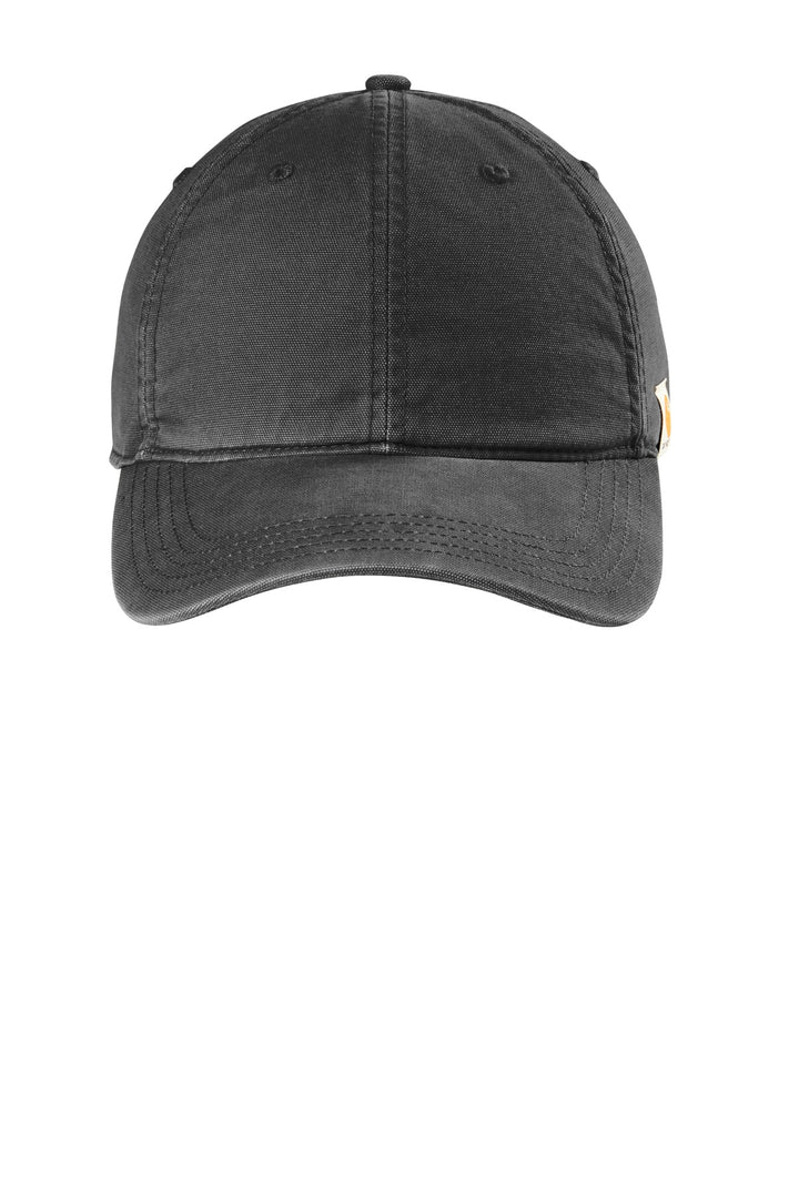 Carhartt® Cotton Canvas Cap CT103938 - Black - OSFA