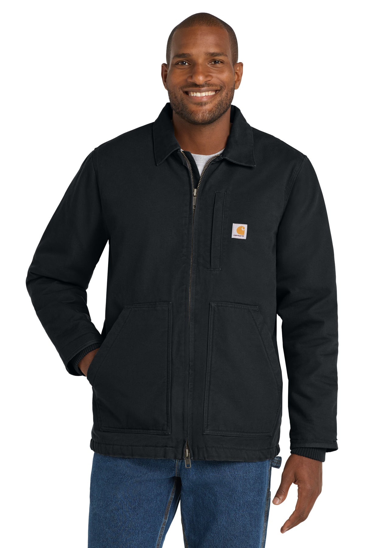 Carhartt® Sherpa-Lined Coat CT104293 - Black - 2XL