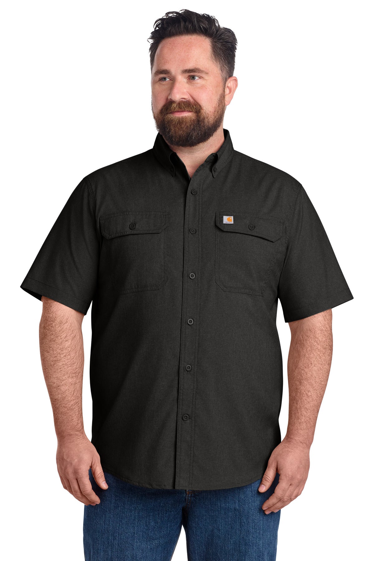 Carhartt Force® Solid Short Sleeve Shirt CT105292 - Black - 2XL