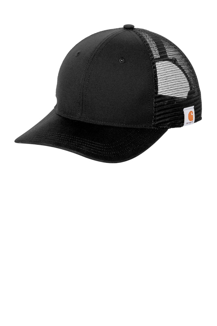 Carhartt® Canvas Mesh Back Cap CT105298 - Black - OSFA