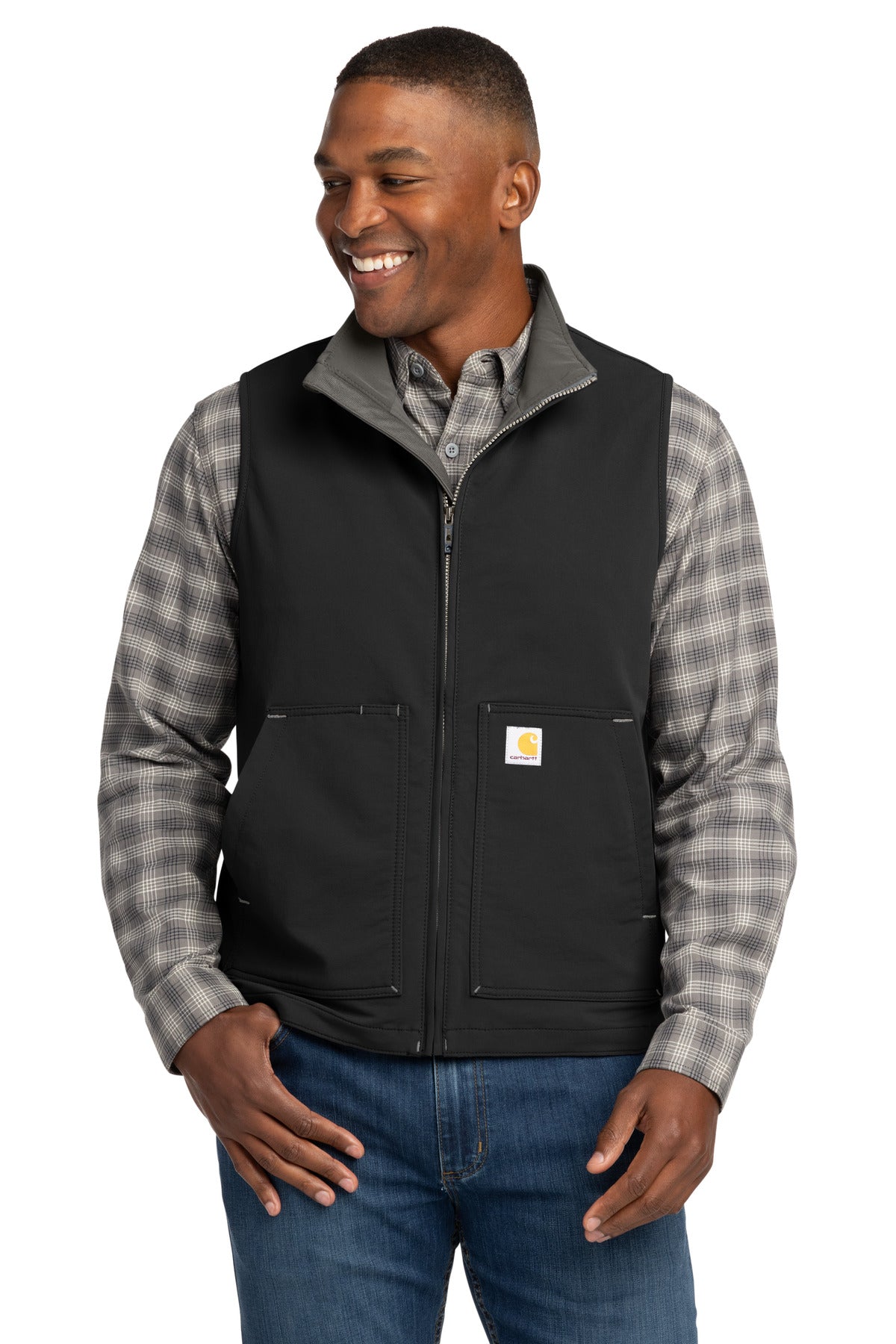 Carhartt® Super Dux Soft Shell Vest CT105535 - Black - 2XL