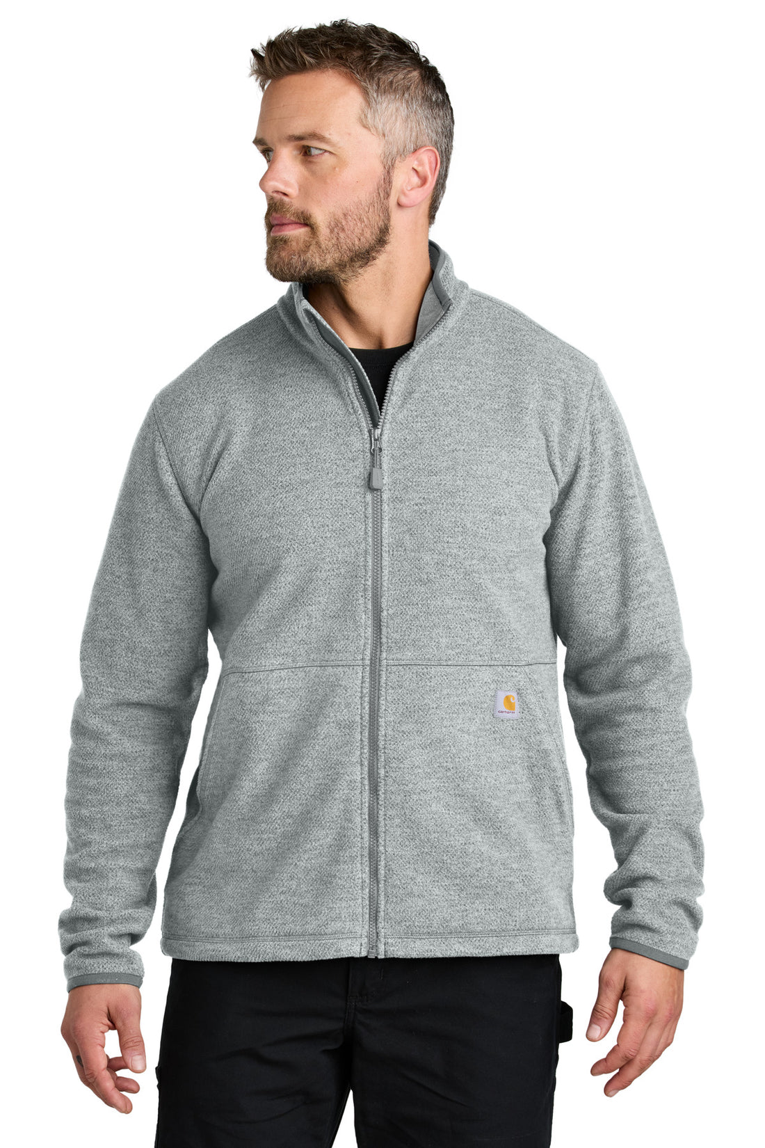 Carhartt® Textured Full-Zip Fleece Jacket CT106416