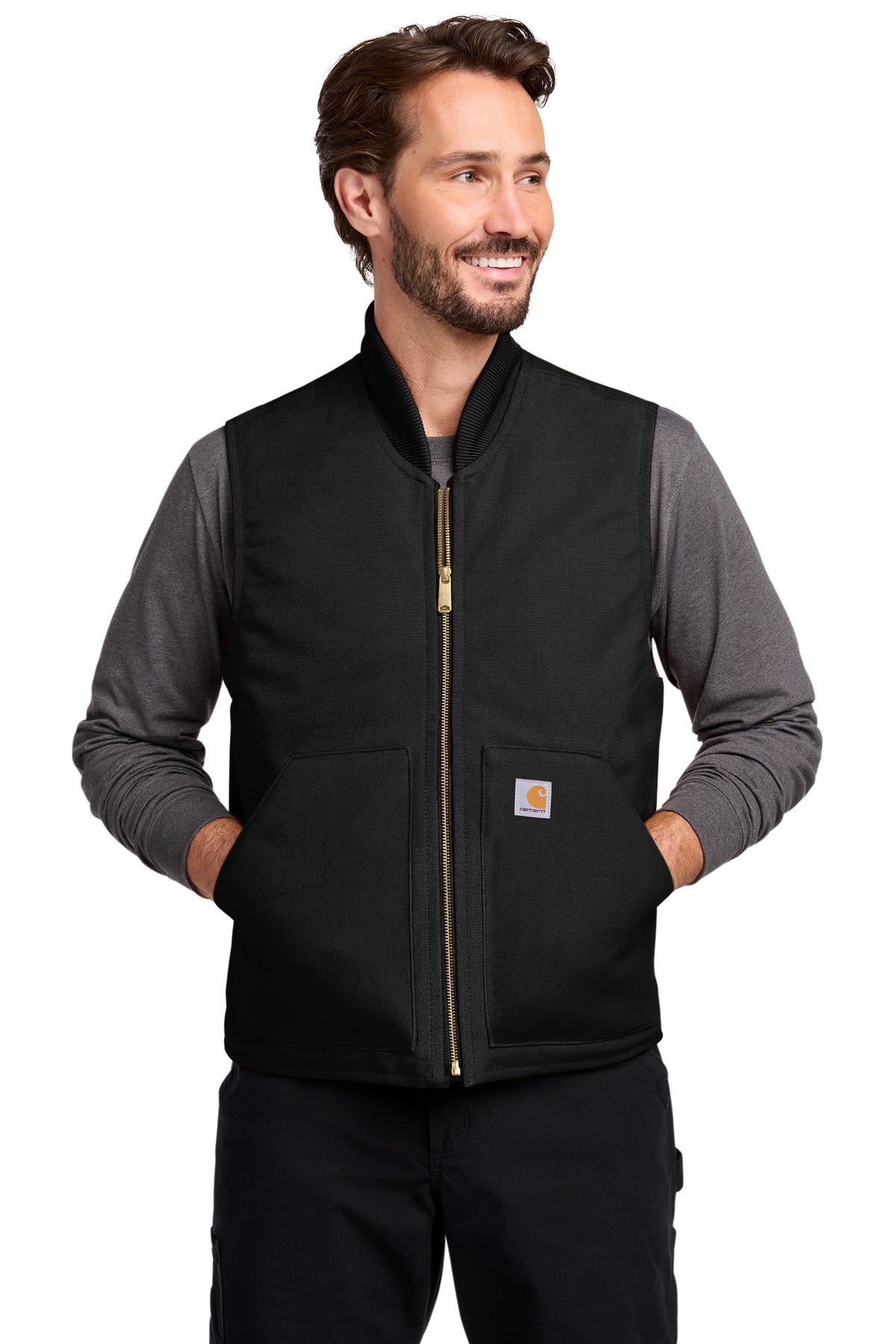 Carhartt ® Duck Vest. CT106676 - Black - 2XL