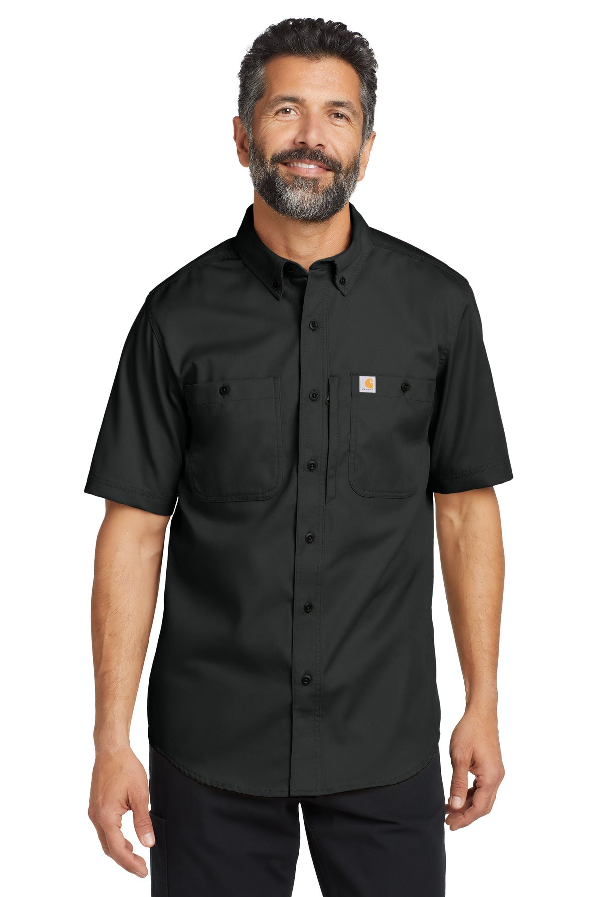 Carhartt® Rugged ProfessionalSeries Short Sleeve Shirt CT106688 - Black - 2XL