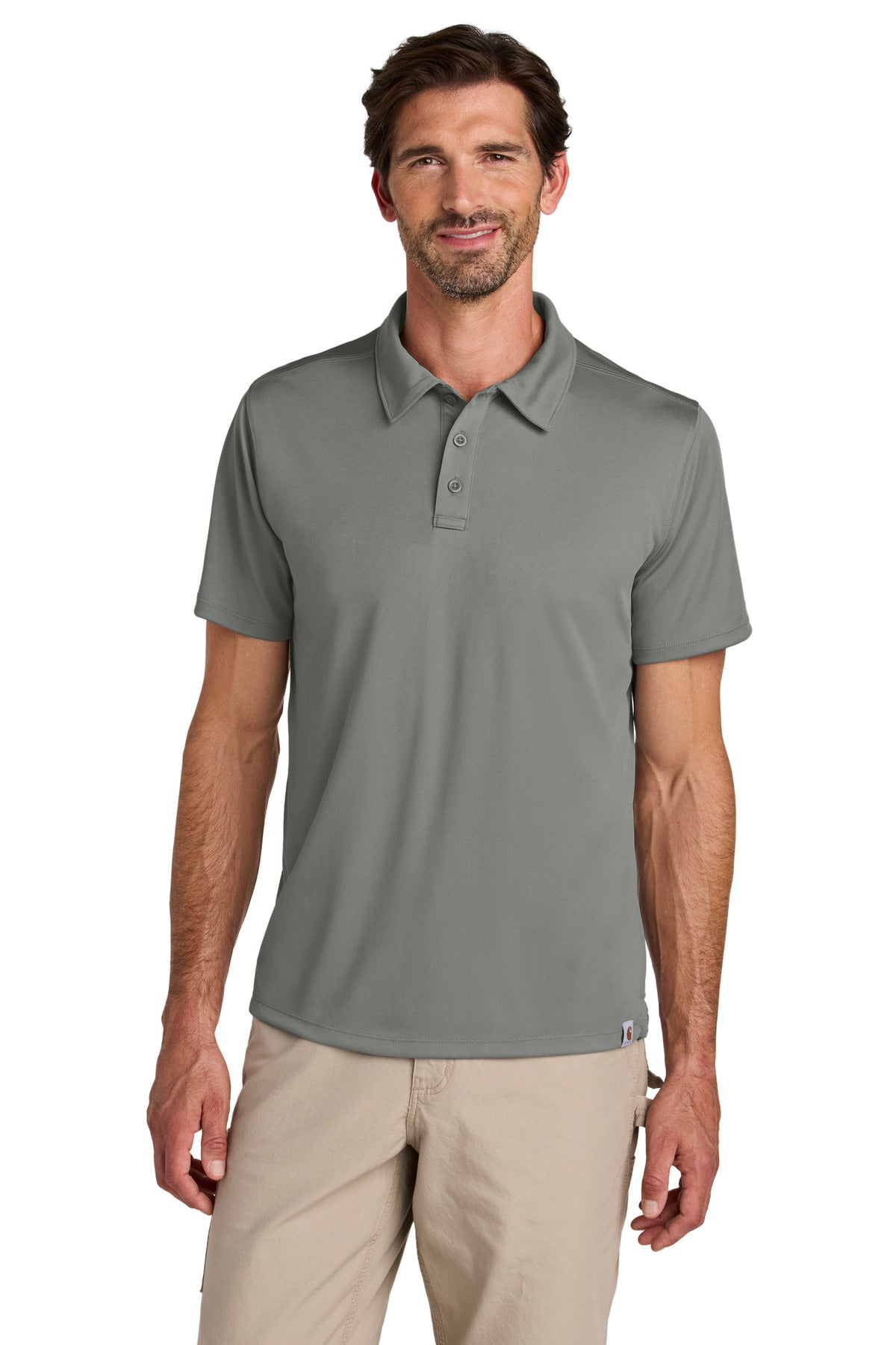 Carhartt Force® Sun Defender Polo CT106899 - Asphalt Grey - 2XL