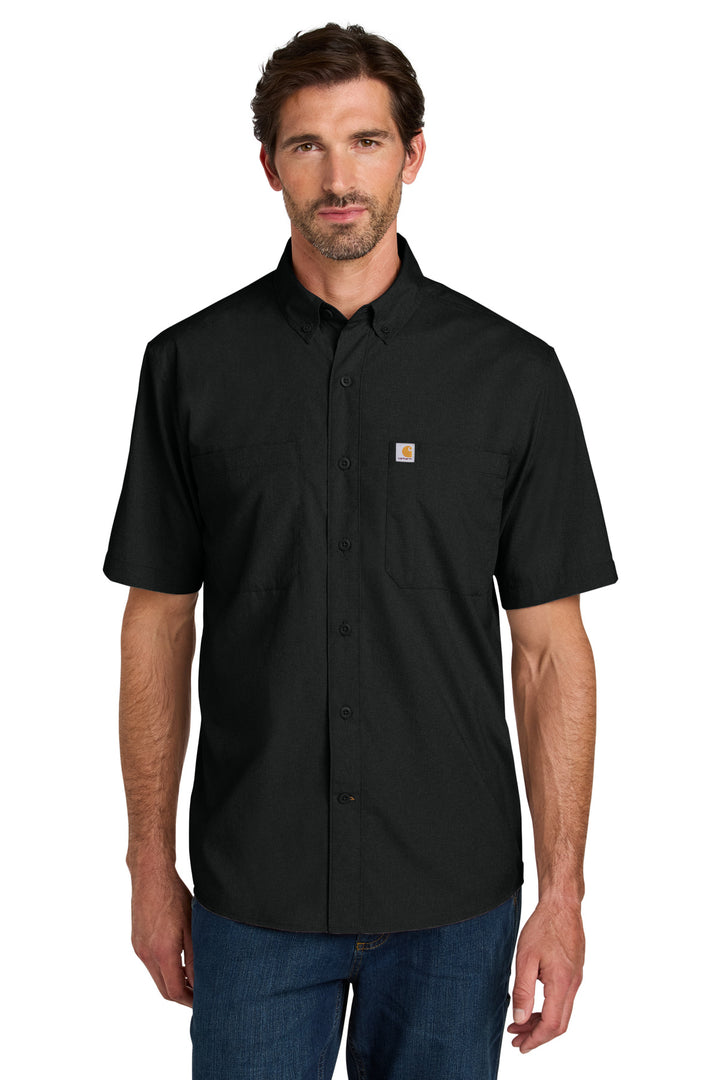 Carhartt Force® Sun Defender Short Sleeve Shirt CT107107 - Black - 2XL