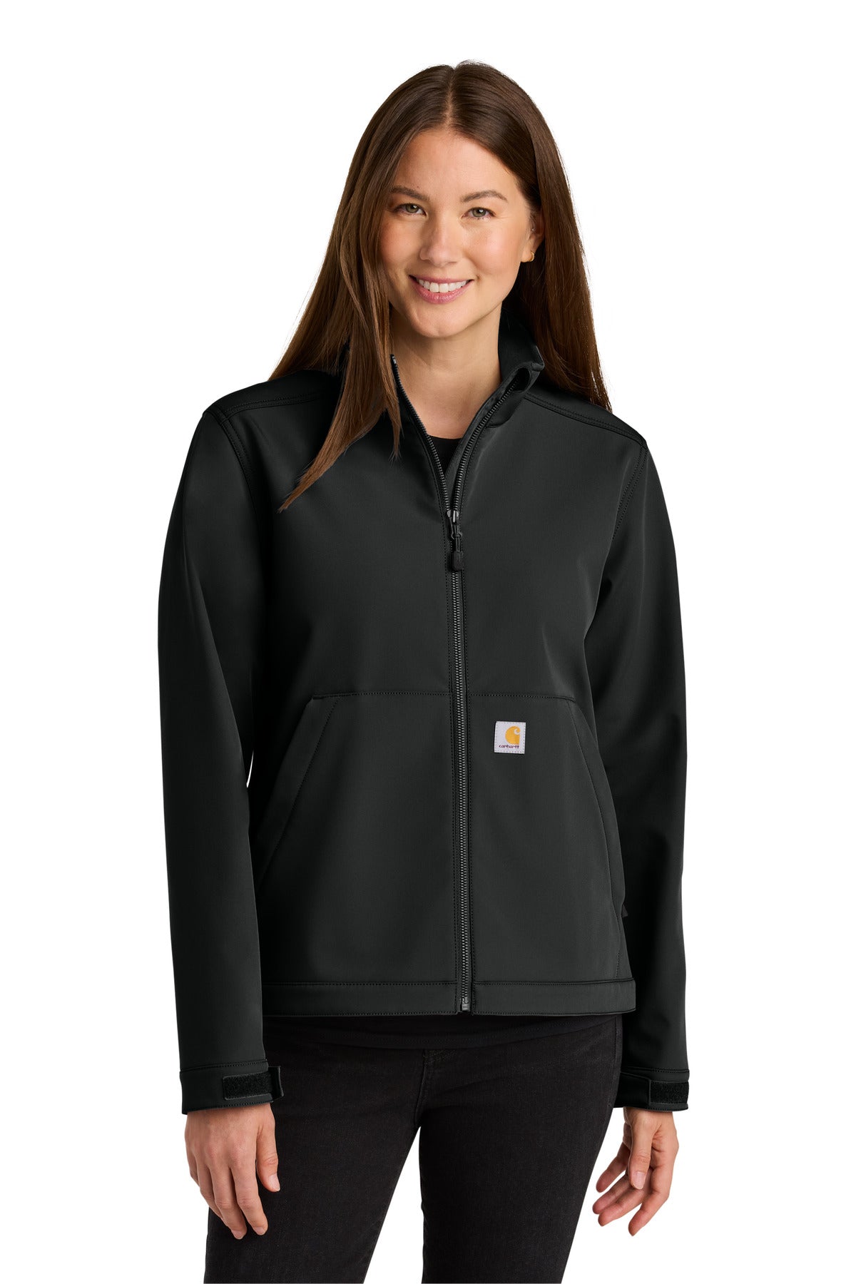 Carhartt® Women's Rain Defender® Soft Shell Jacket CT107115 - Black - 2XL