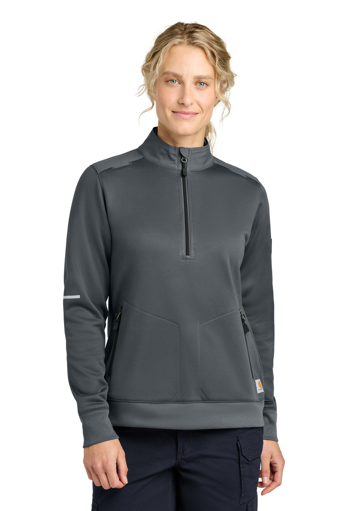 Carhartt® Women's FLD & RSCU 1/2-Zip Mid-Layer CTC82912