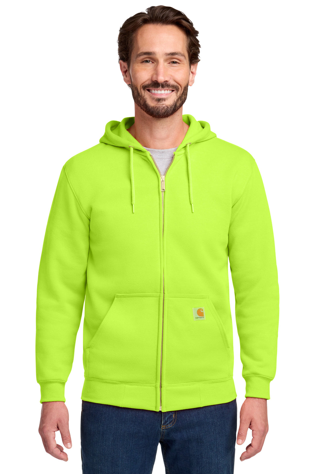 Carhartt ® Midweight Hooded Zip-Front Sweatshirt. CTK122