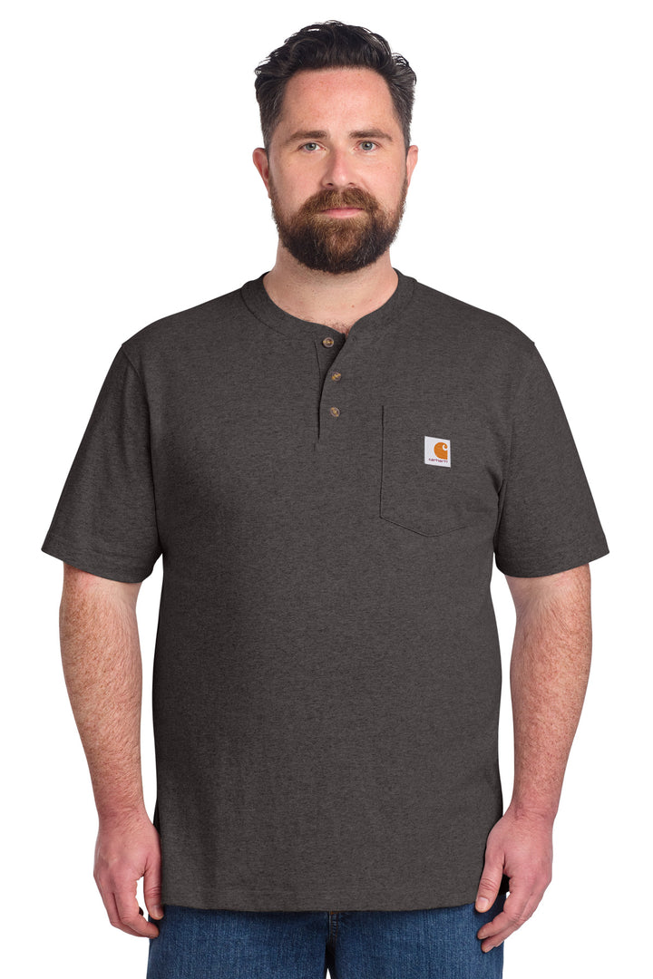 Carhartt® Short Sleeve Henley T-Shirt CTK84