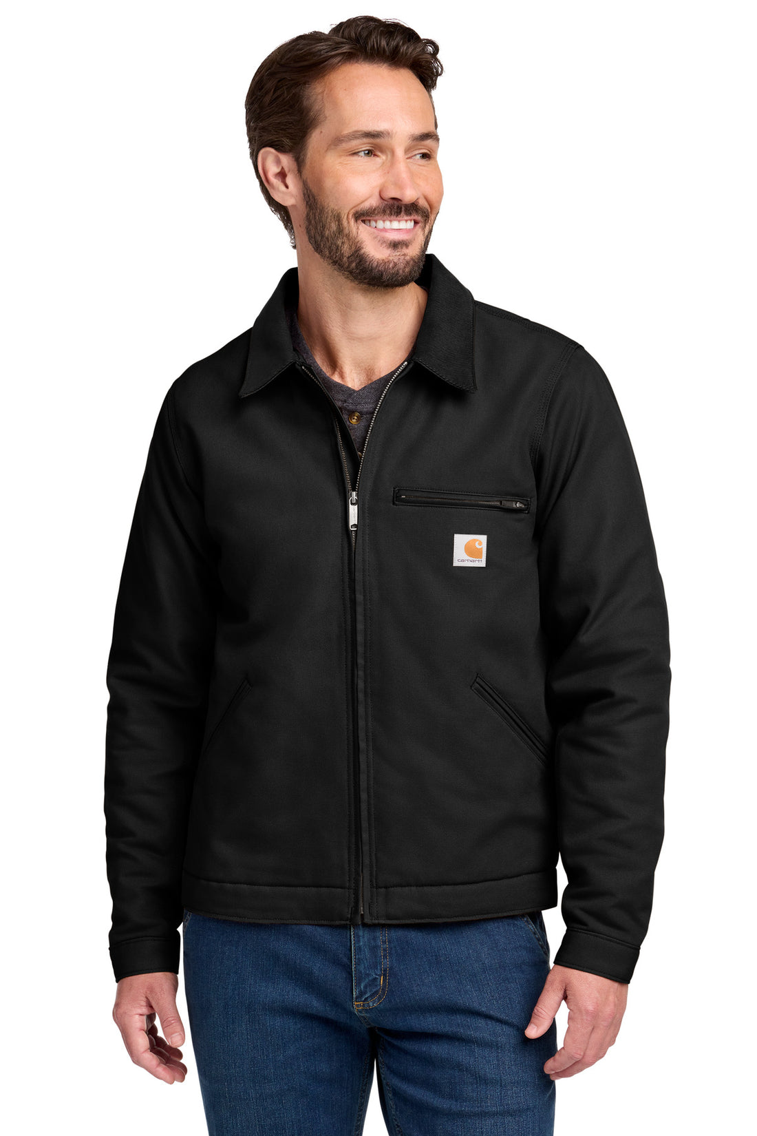 Carhartt® Tall Duck Detroit Jacket CTT103828 - Black - 2XLT