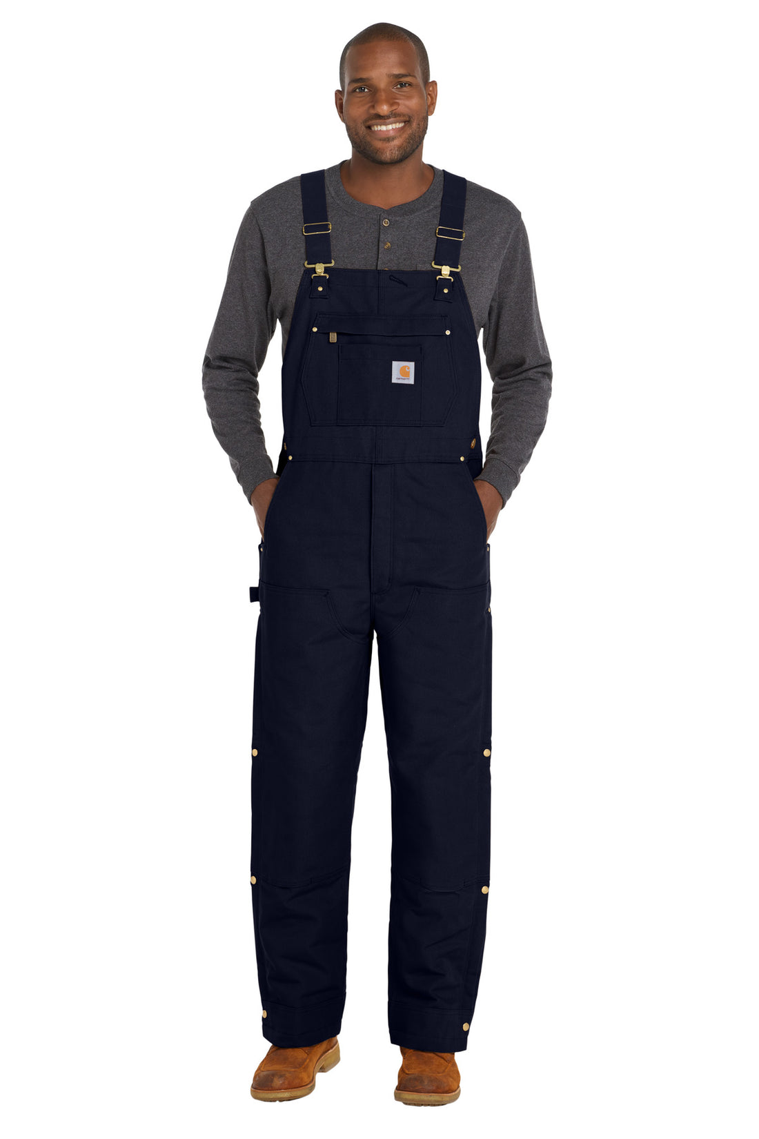Carhartt® Tall Firm Duck Insulated Bib Overalls CTT106672